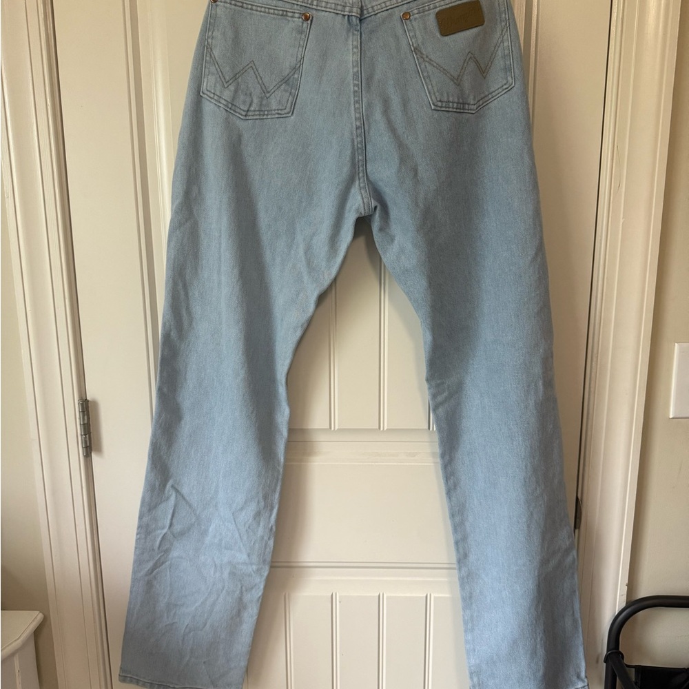 Wrangler Bleach Cowboy Cut Original Fit Men's Jeans 34x36